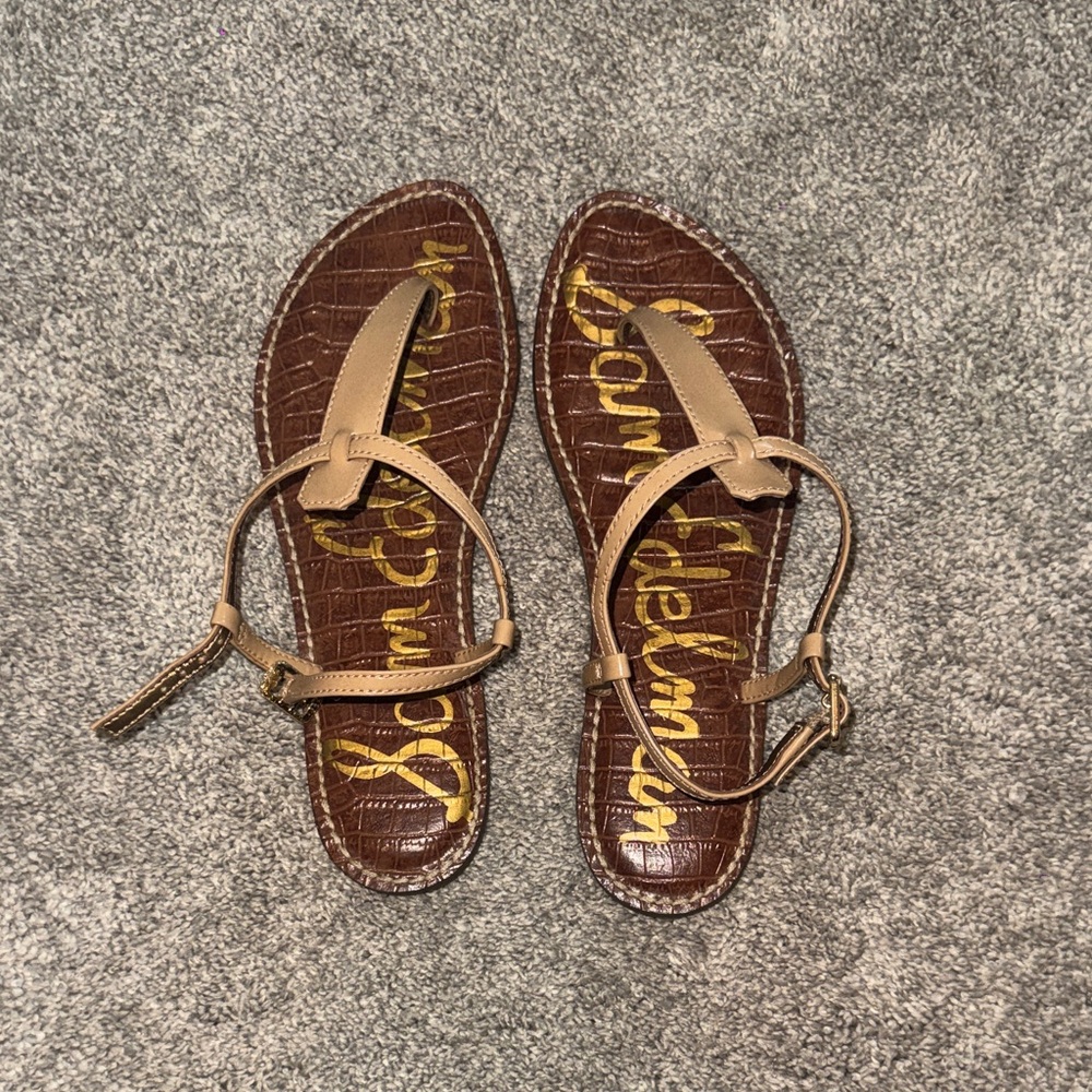 Sam Edelman Brown Strappy Sandals